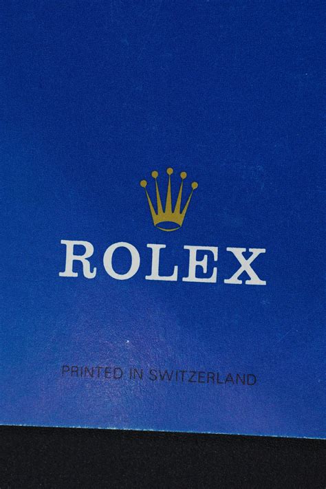 Rolex Ihre Rolex Oyster Booklet German Deutsch 11/2007